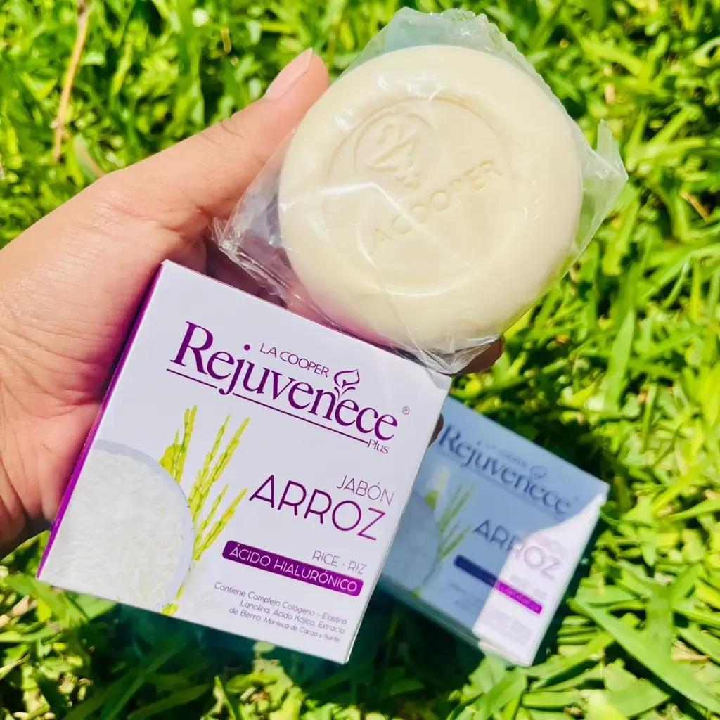 Jabón arroz La Cooper