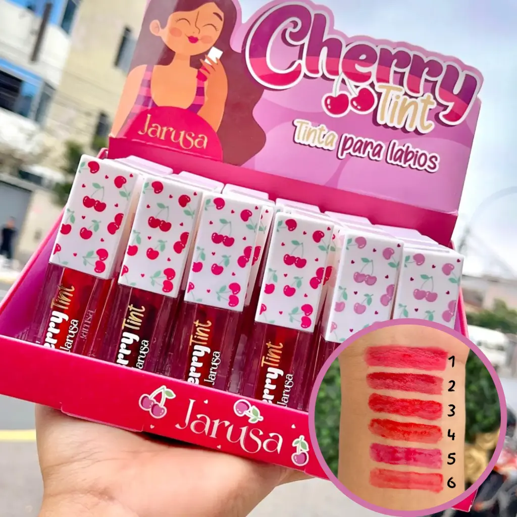 Tinta para labios cherry - Jarusa  AGTI-10