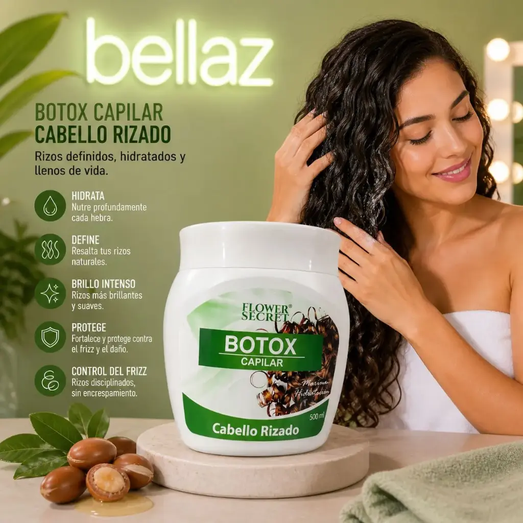 Botox capilar cabello rizado - FS