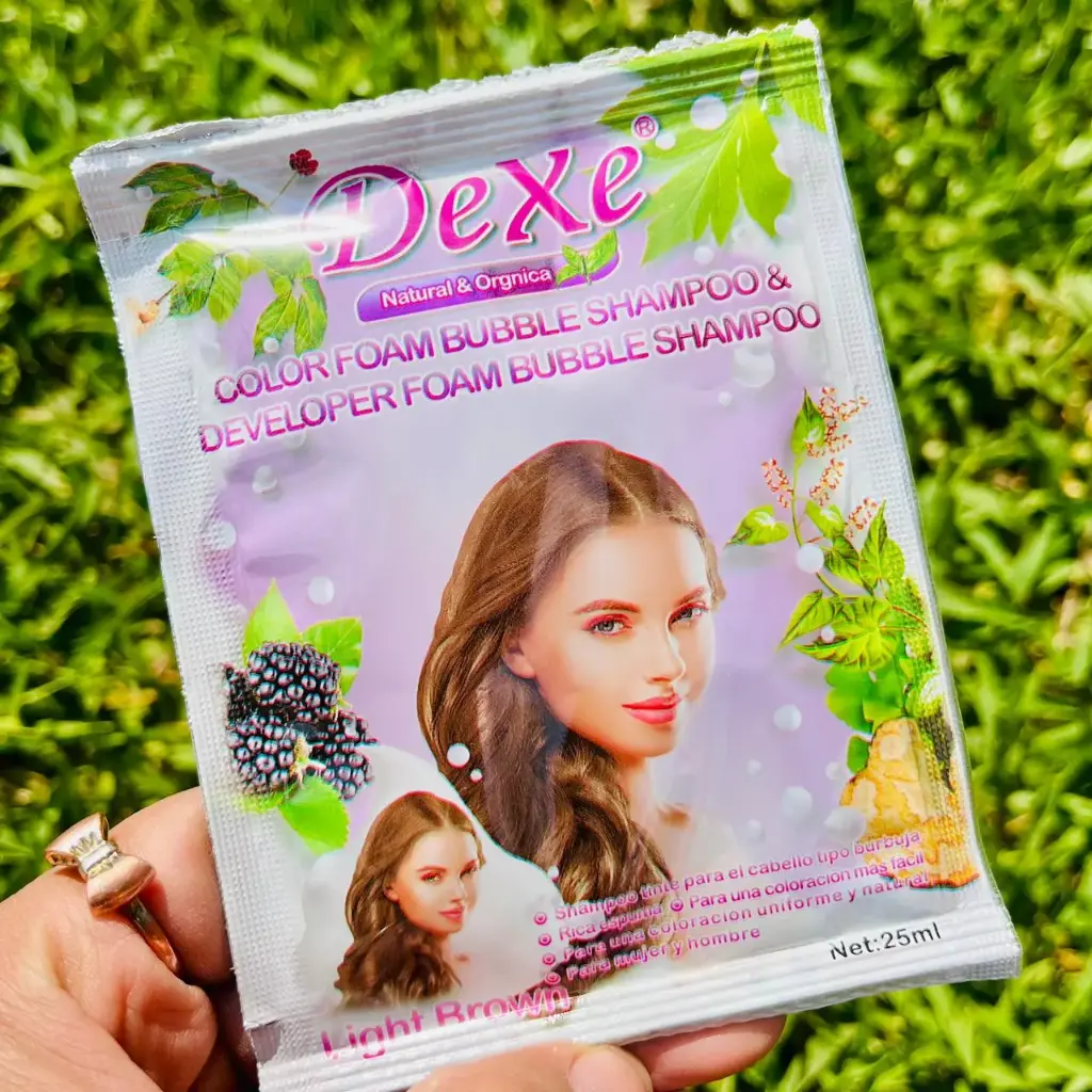 Shampoo canas LIGTH BROWN  (MARRON CLARO)