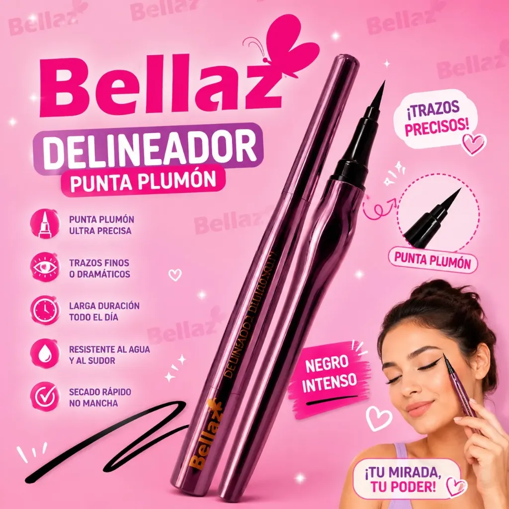 Delineador 24H punta plumon - PW218