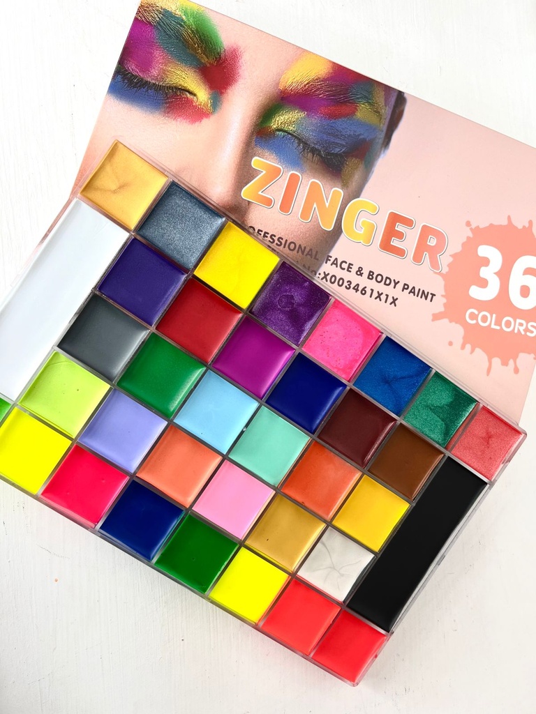 Body Paint 36 colores - Zinger