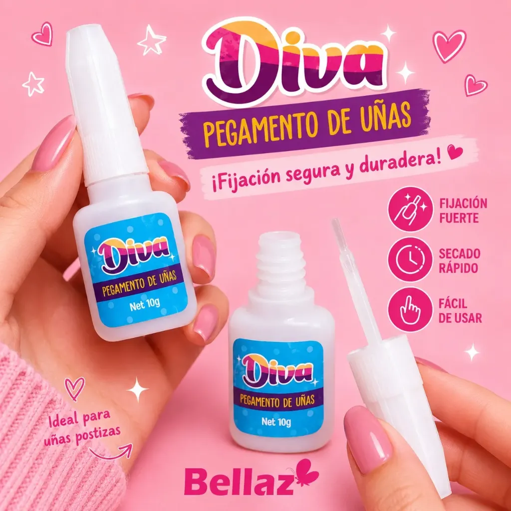 Pegamento de Uñas Diva Jarusa