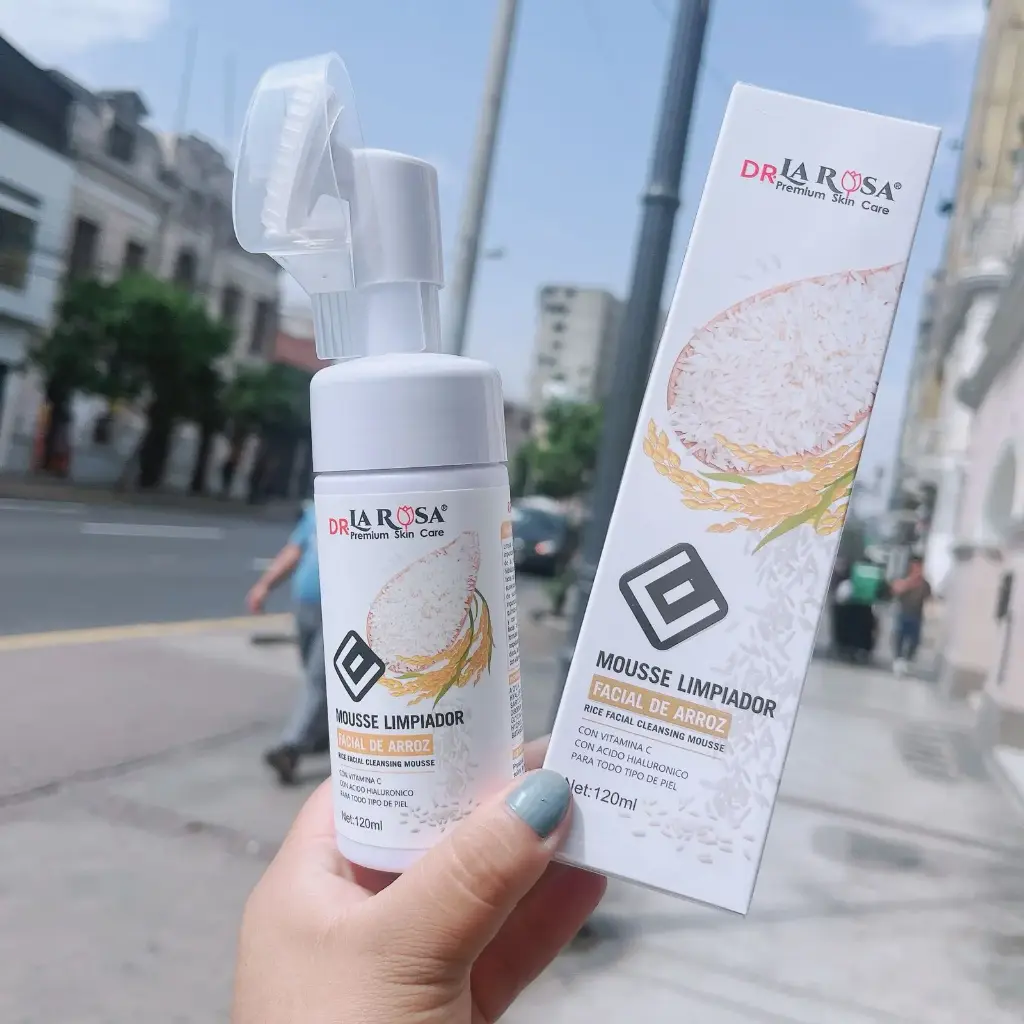 Espuma limpiadora arroz Dr La rosa B2311