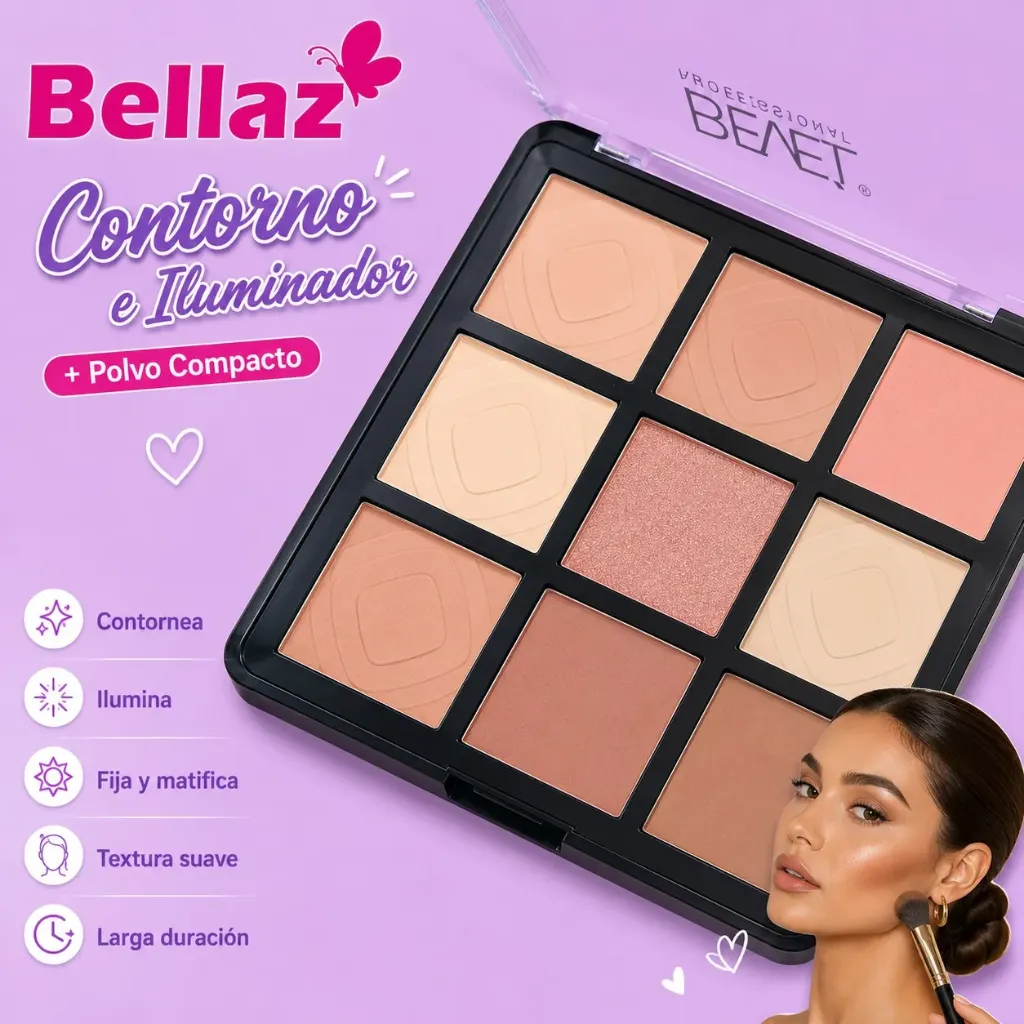 Paleta contorno polvo Face SH-435