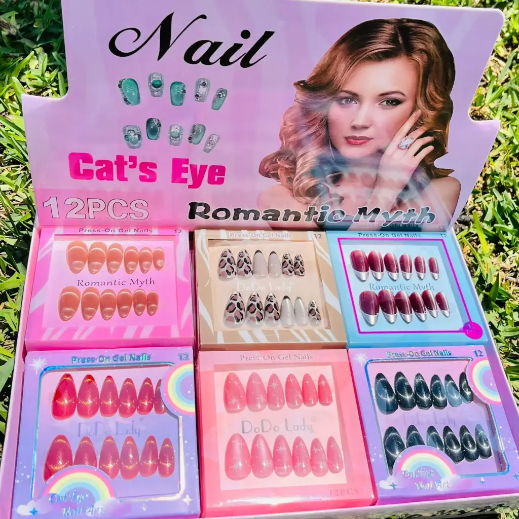 Uñas Mix Ojo gato