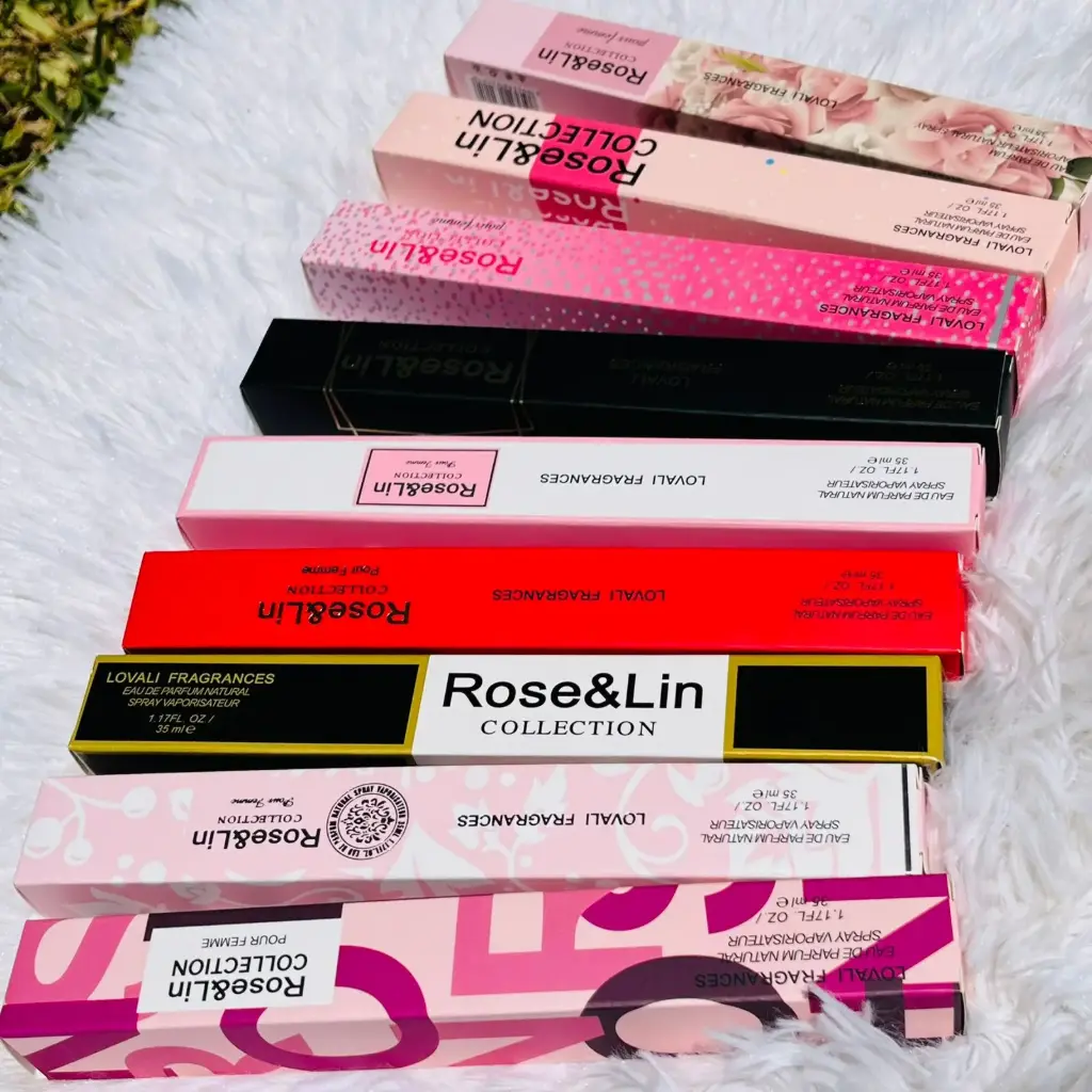 Mix Rose&Lin Perfume Dama Cartera