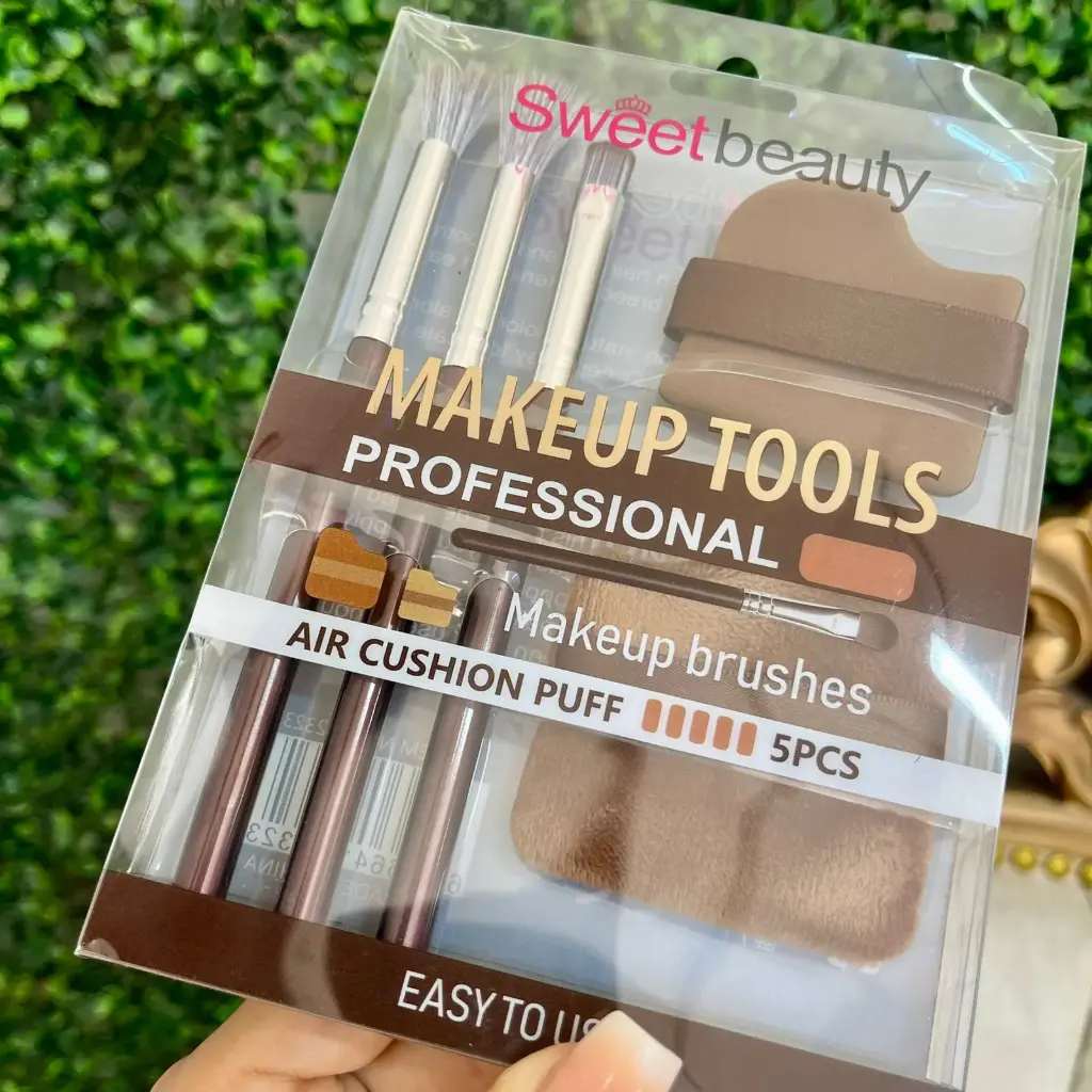 Brochas + Esponja Brown - SB2323