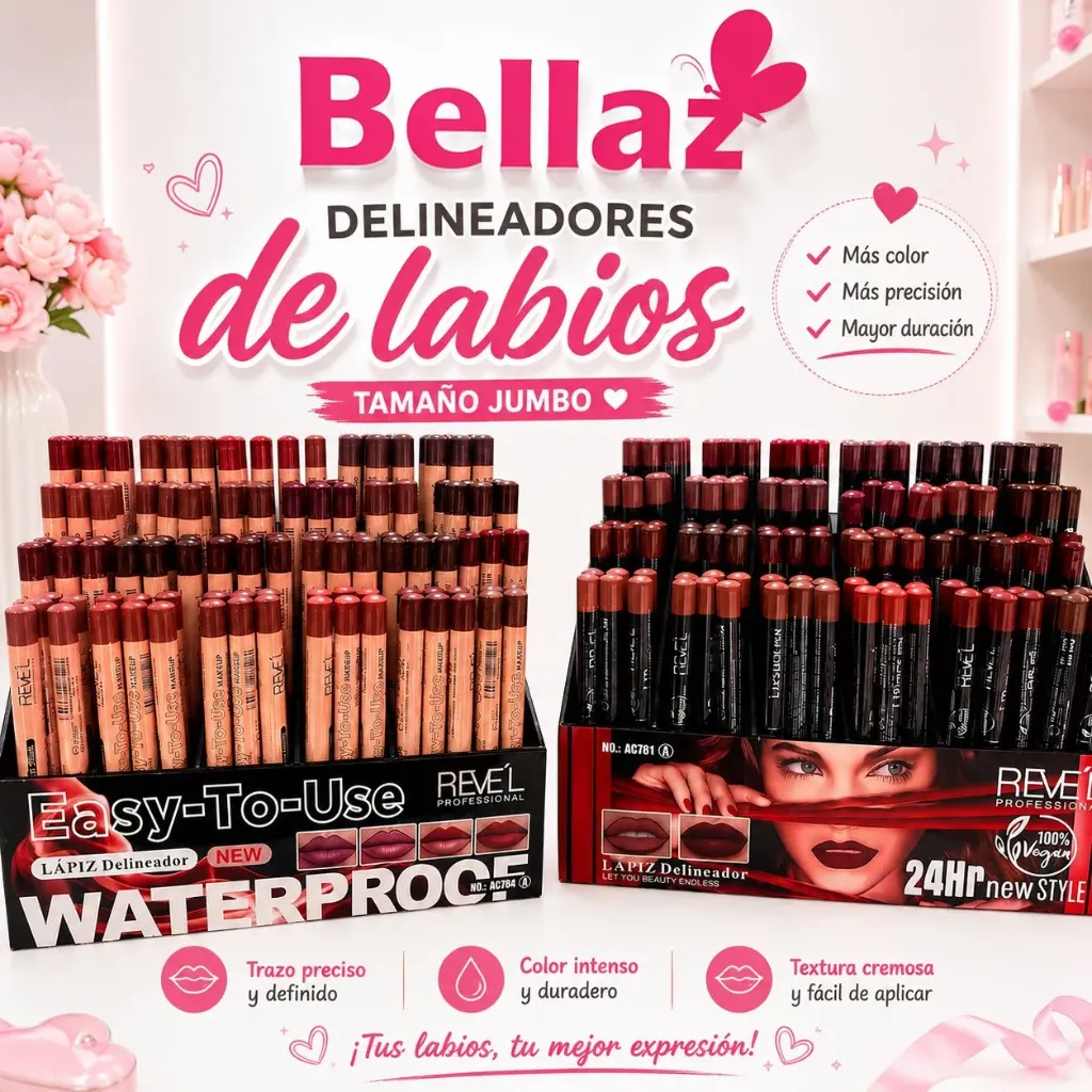 Lapiz Delineador Labios Revel 781-784 Revel