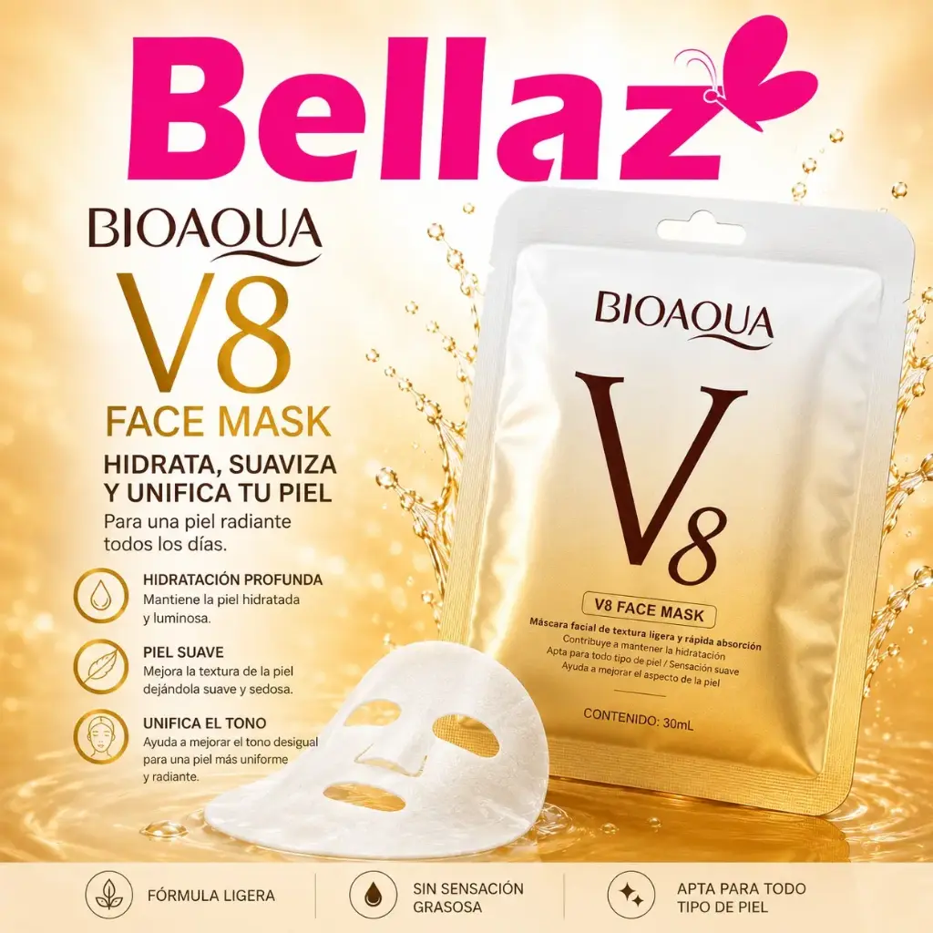 Mascarilla V8 aclarante