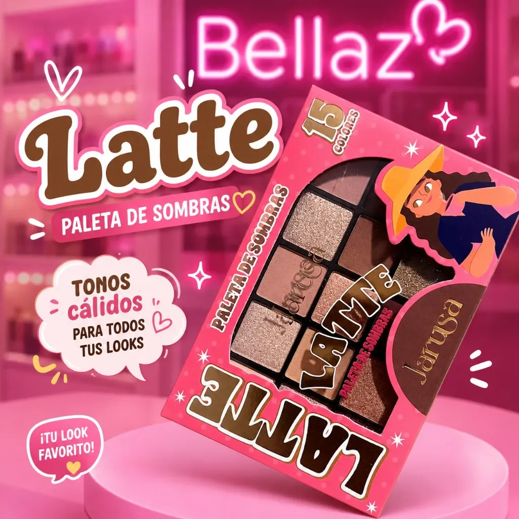 Paleta de Sombra - Latte Jarusa AGS-157