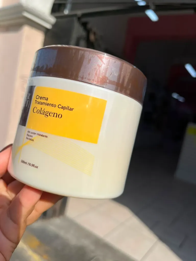 Crema capilar + collageno 500g