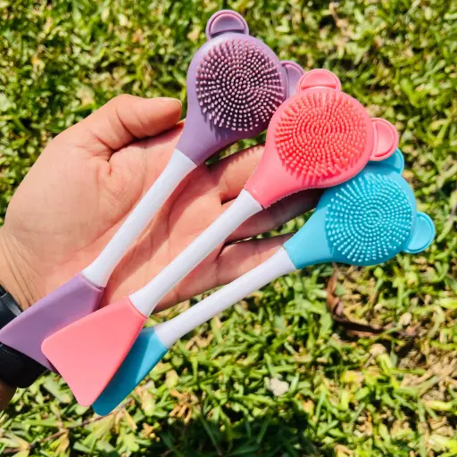 Espatula + Brocha silicona exfoliadora