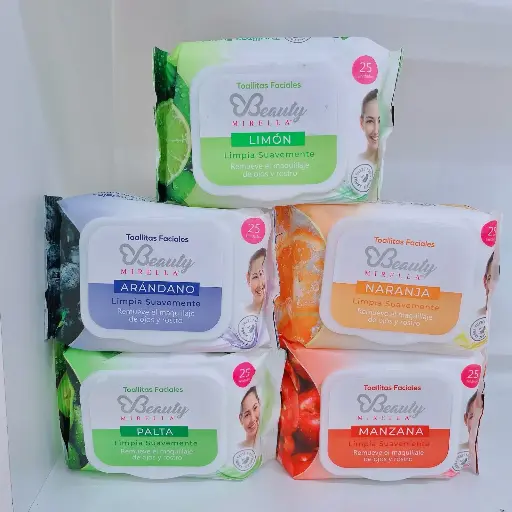 Pañitos desmaquillantes Beauty  x25 