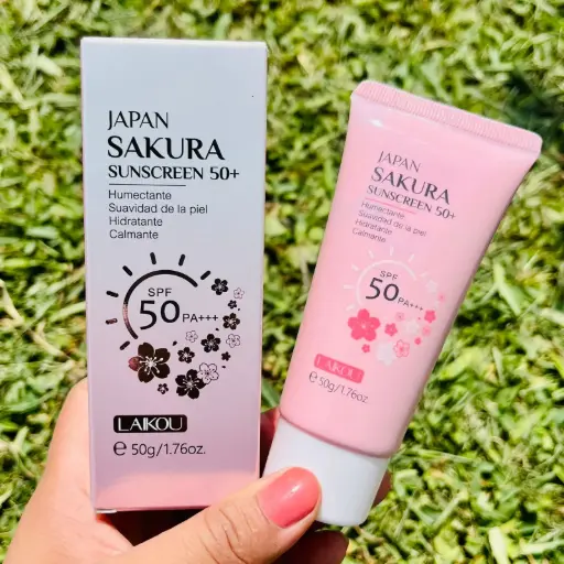 Bloqueador Flores Japan Sakura 50SPF - LK90012A