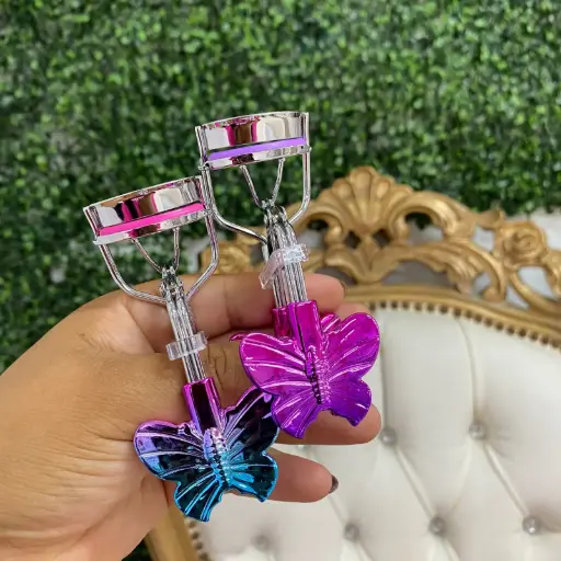 Rizador metalizado mariposa Sweet Beauty  BX4498